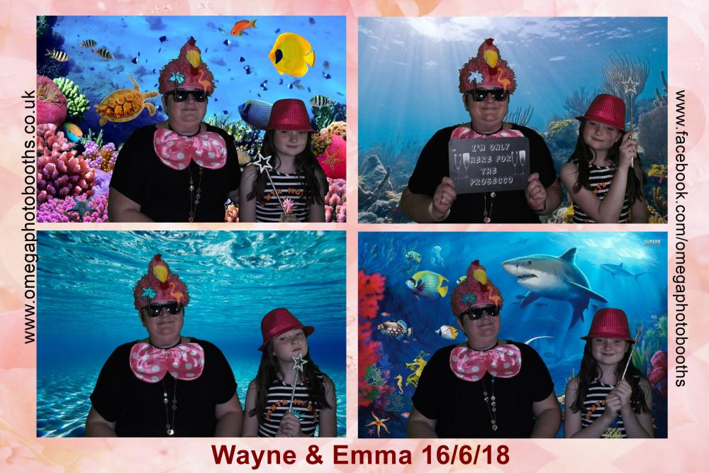 Emma & Wayne's Wedding | View more photos from the event at gallery.omegaphotobooths.co.uk/u/Omega-Photobooths/Emma-Waynes-Wedding